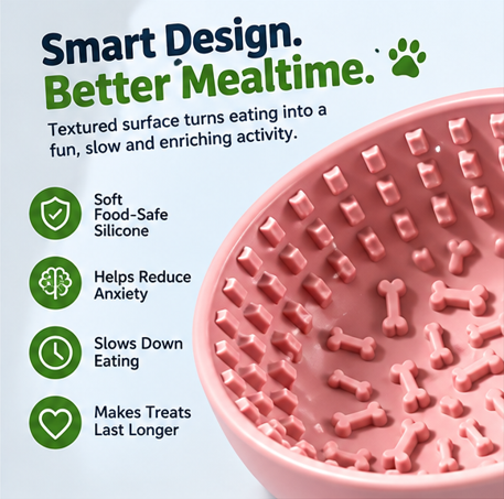 Lick & Relax Feeding Mat — for Dogs and Cats