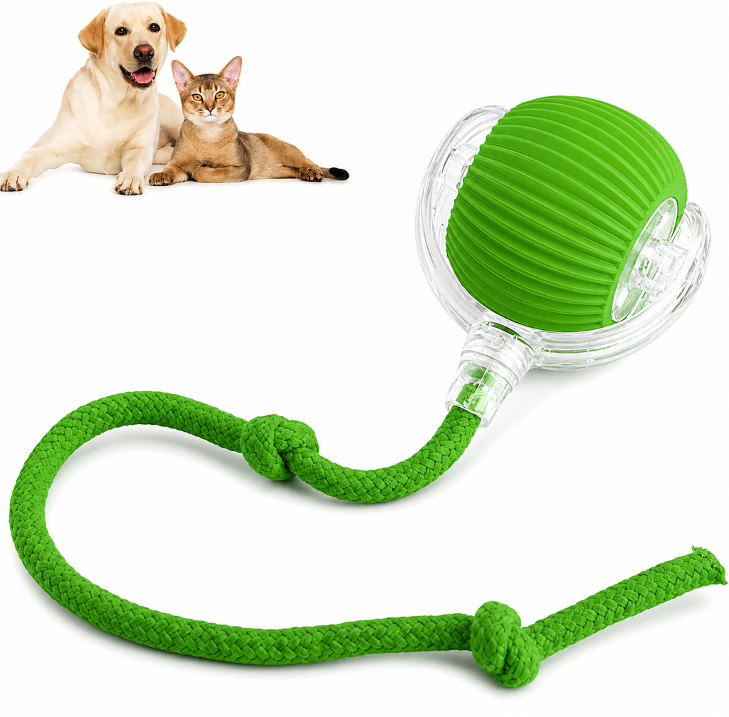Pelota Rodante Inteligente — para perros activos y gatos curiosos