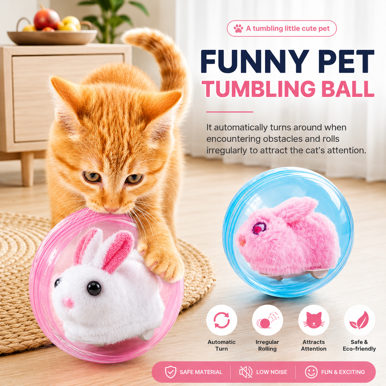 Hamster Adventure Ball — for Safe Indoor Exploration