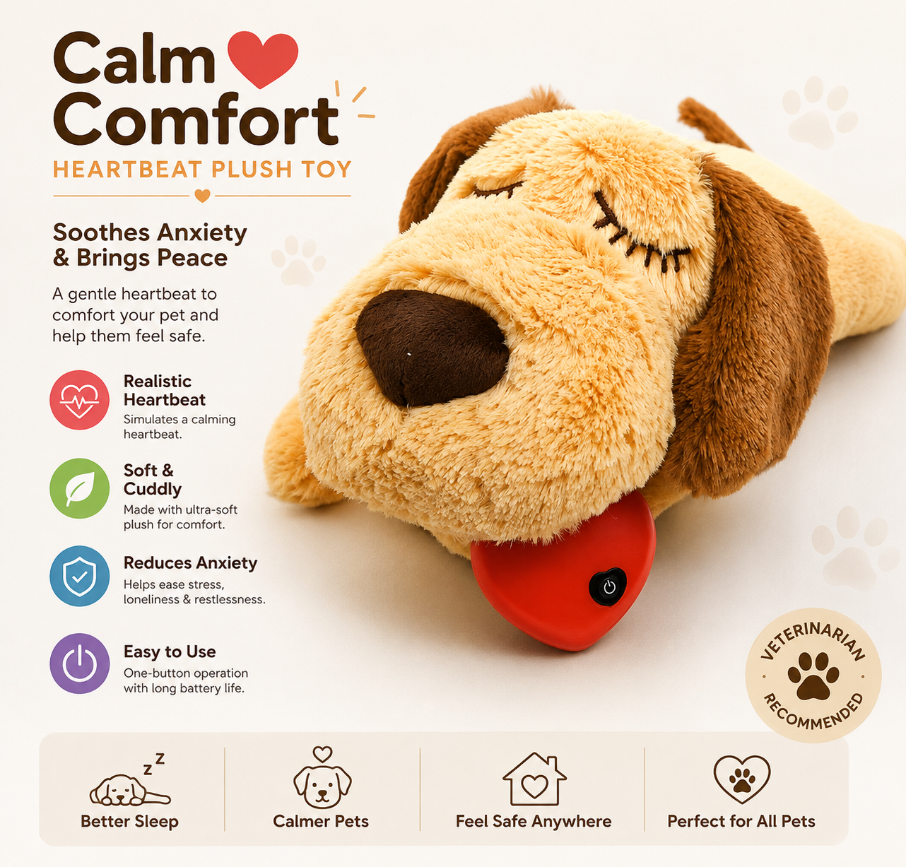 The Cuddle Buddy — Every Anxious Dog Loves