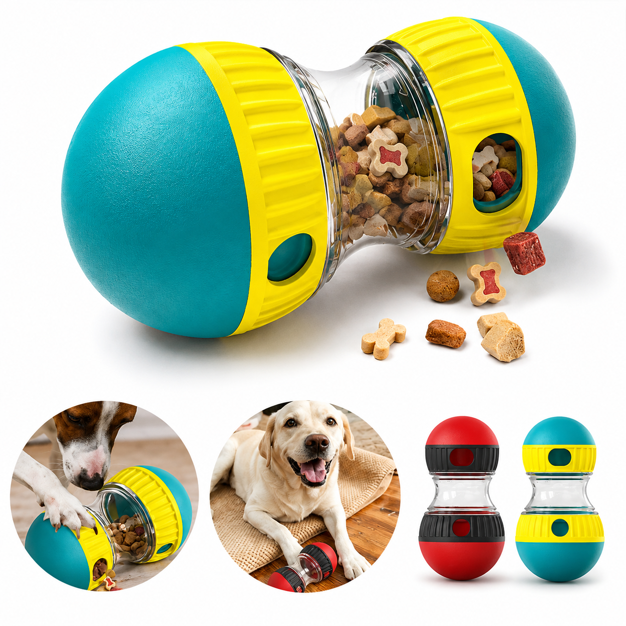 Interactive Treat Tumbler — for Healthy, Fun Play