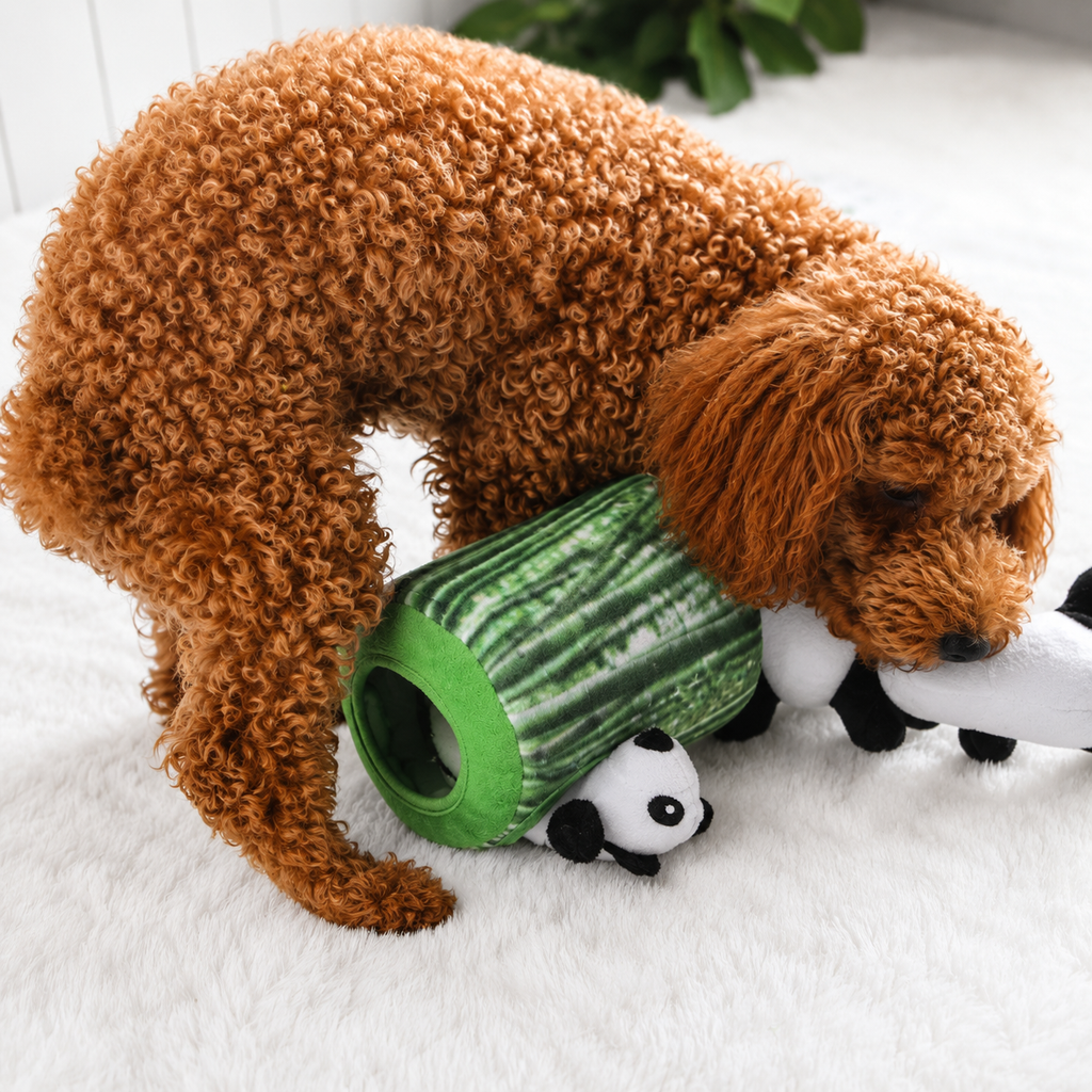 Peluche Distributrice Interactive — Occupe Votre Chien à Jouer, Renifler et Grignoter