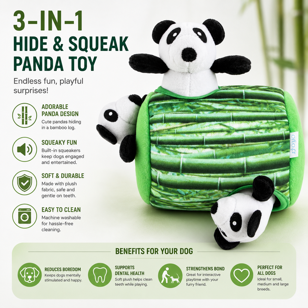 Peluche Distributrice Interactive — Occupe Votre Chien à Jouer, Renifler et Grignoter
