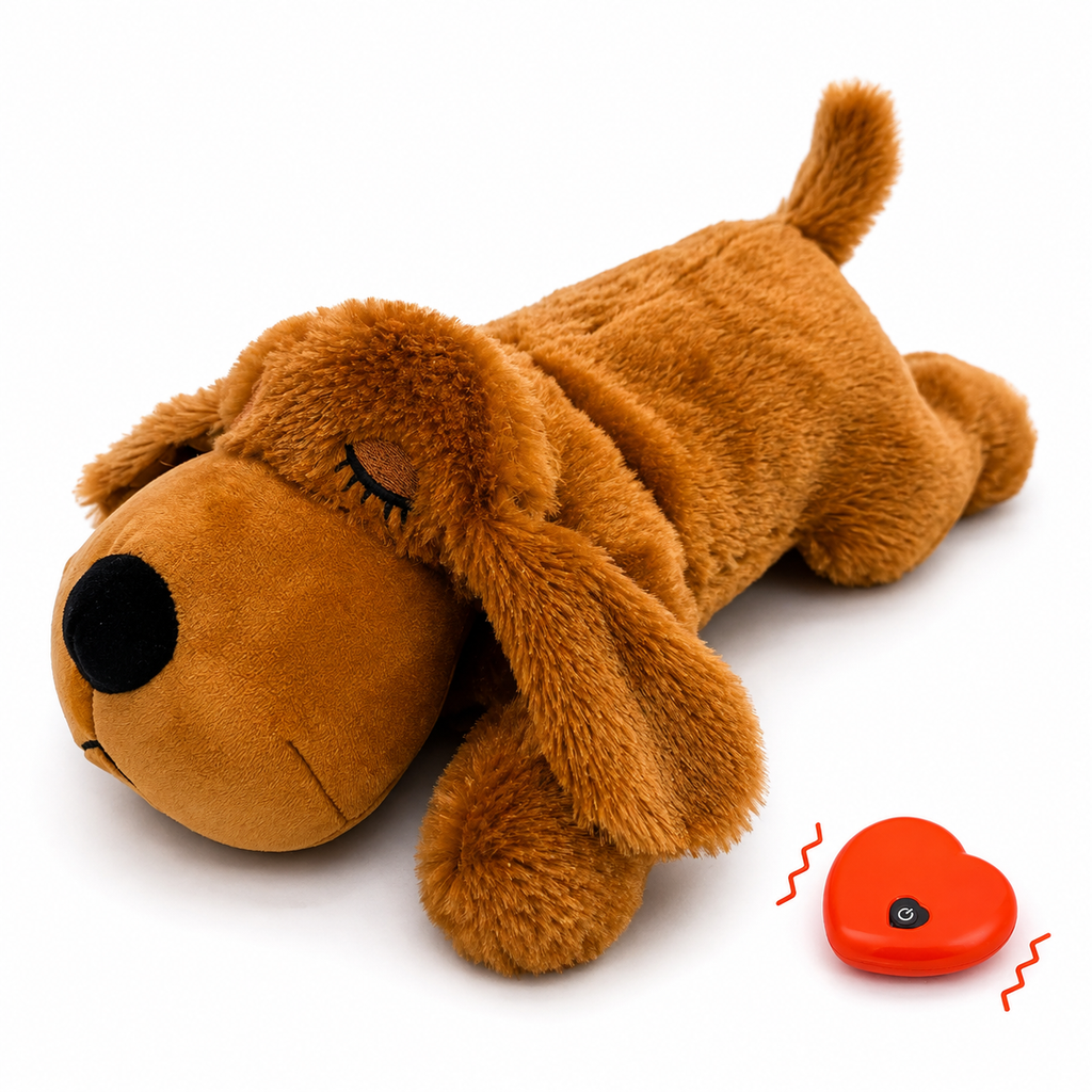 Peluche Cœur Battant Réconfortant — pour un Meilleur Sommeil et une Relaxation Optimale