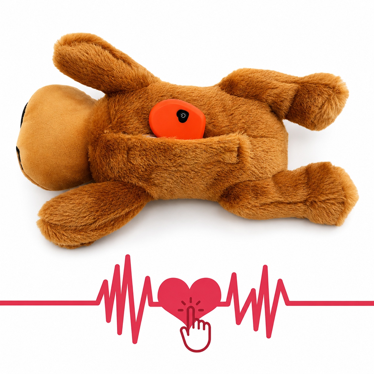 Comforting Heartbeat Plush — for Better Sleep & Relaxation