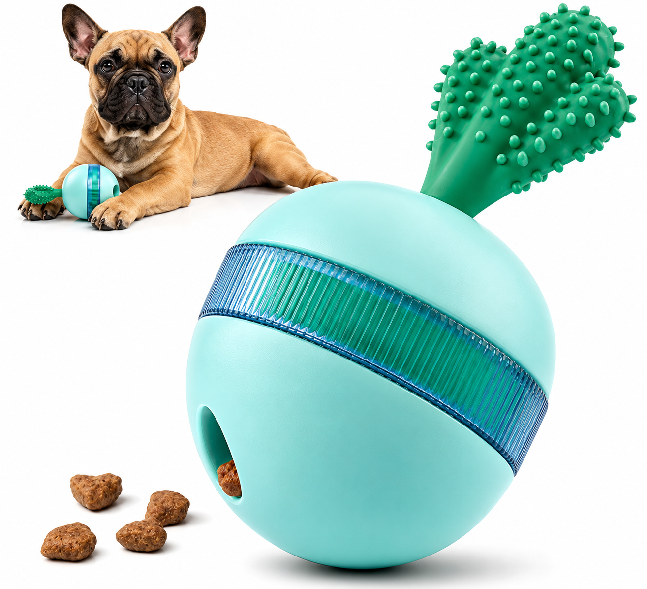 Chew & Reward Interactive Treat Ball — for Dogs