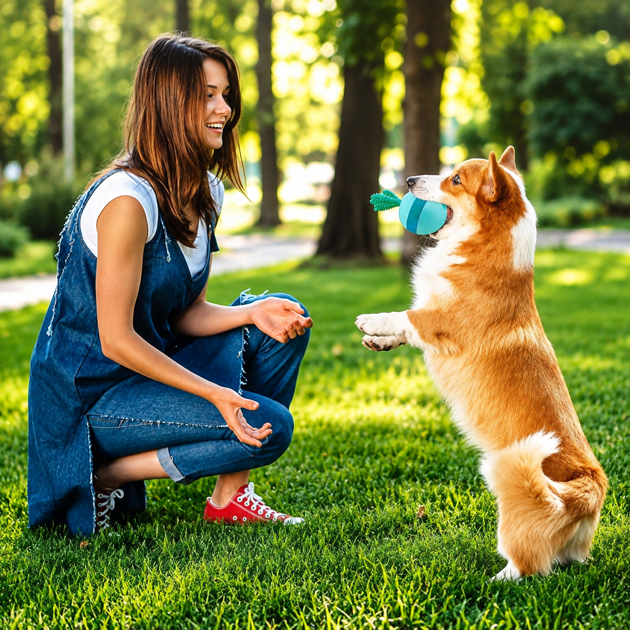 Chew & Reward Interactive Treat Ball — for Dogs