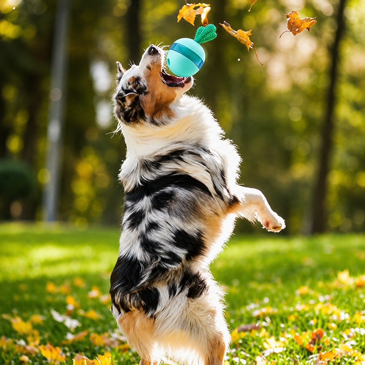 Chew & Reward Interactive Treat Ball — for Dogs