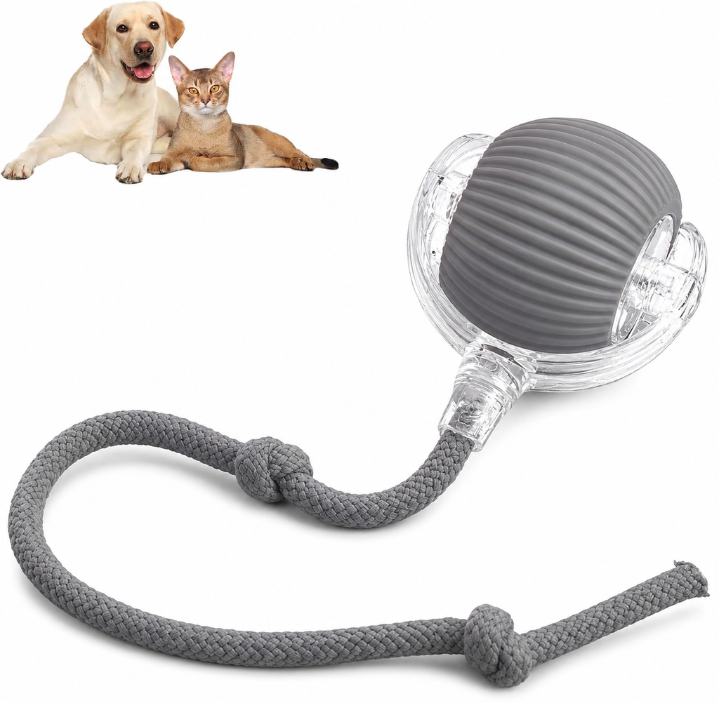 Pelota Rodante Inteligente — para perros activos y gatos curiosos