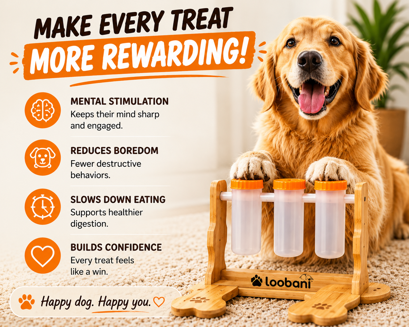 Interactive Treat Puzzle — for Smarter Mealtimes