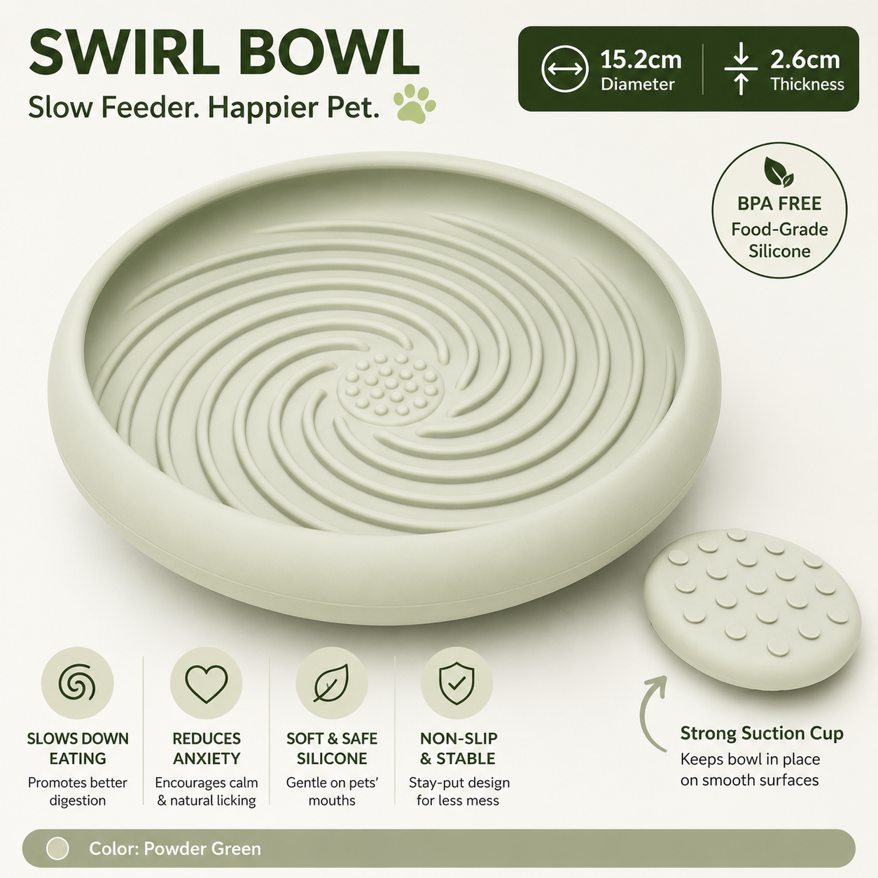Lick & Relax Feeding Mat — for Dogs and Cats