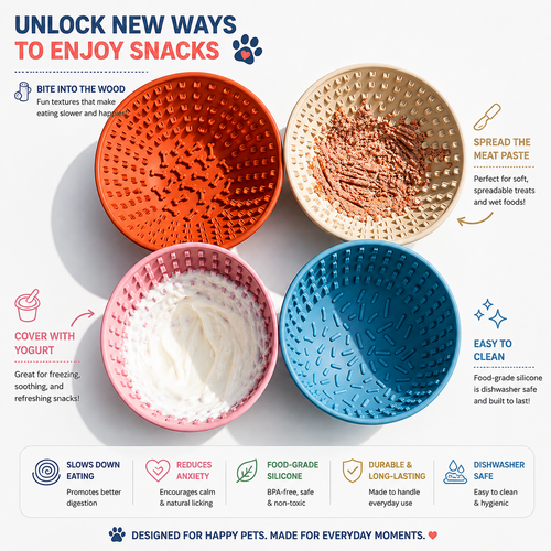 Lick & Relax Feeding Mat — for Dogs and Cats